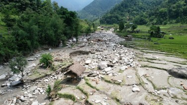 सङ्खुवासभाको खाँदबारी–६ मा एक घर सहित विभिन्न स्थानमा क्षति